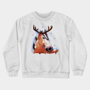 Christmas horse Crewneck Sweatshirt